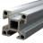 T Extrusion Aluminium Section For Partition Manufacturers, Suppliers in Mangaluru